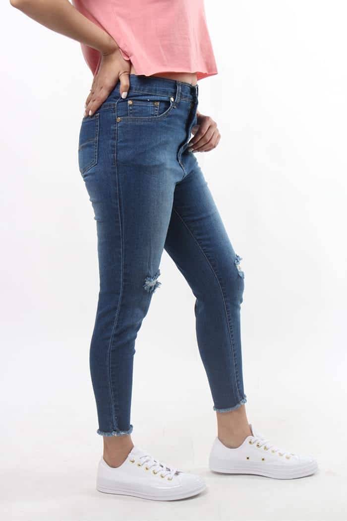 High Rise Cut Out Skinny Jeans - Next Jeans Philippines