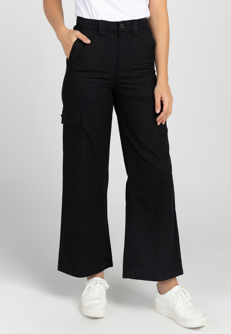 High Rise Wide Leg Cargo Pants - Next Jeans Philippines