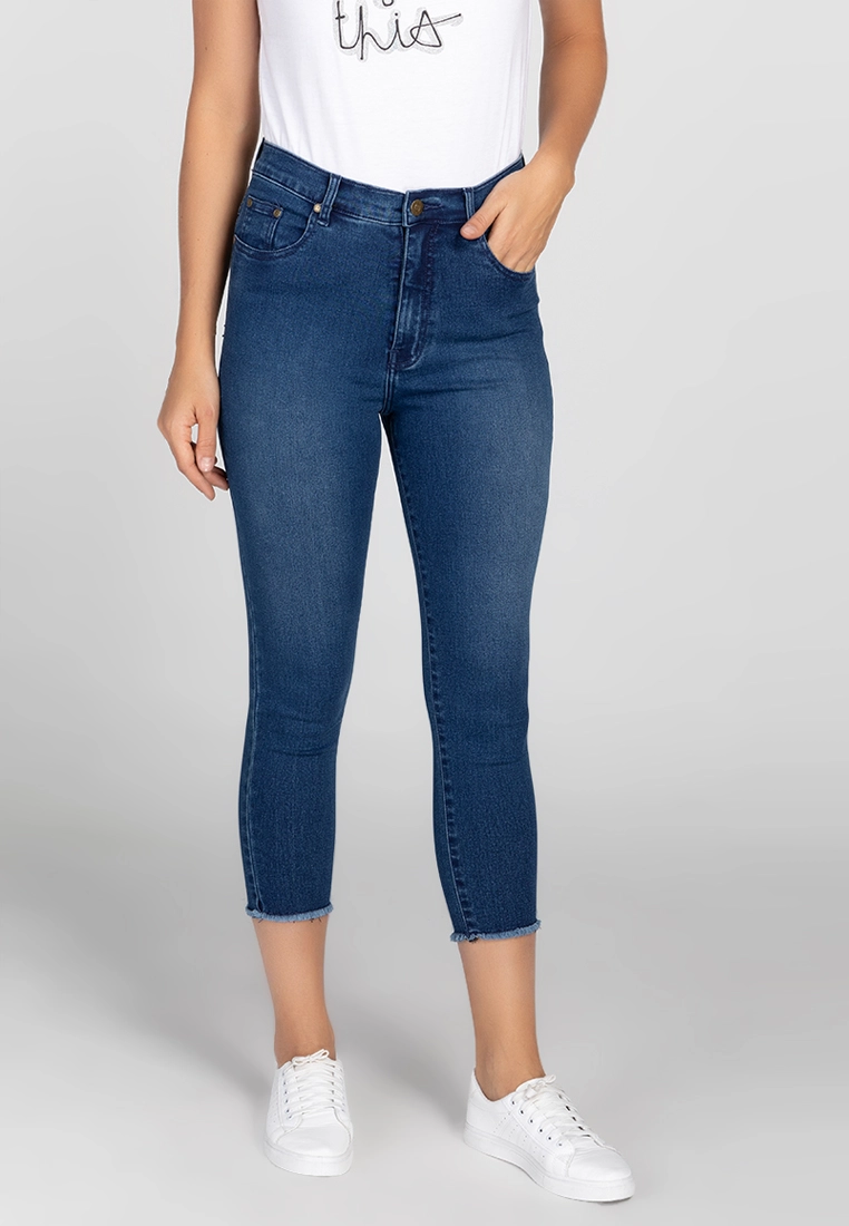 Mid-Rise Rockstar Super-Skinny Cut-Off Ankle Jeans for Women | Old Navy-sonthuy.vn